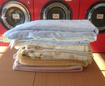 毛布洗濯乾燥事例